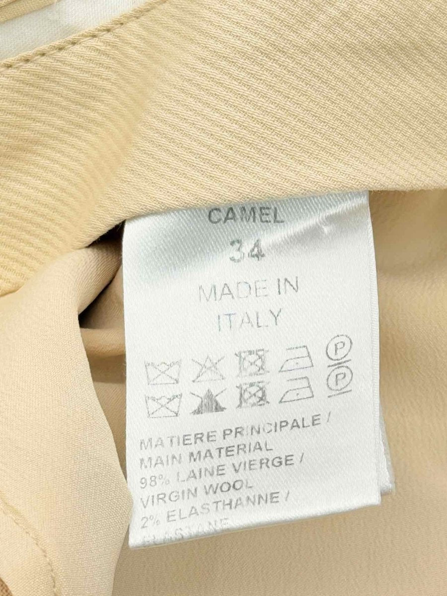 Pre - loved CHLOE Tailored Mocha Size US 2 Pants at Reems Closet