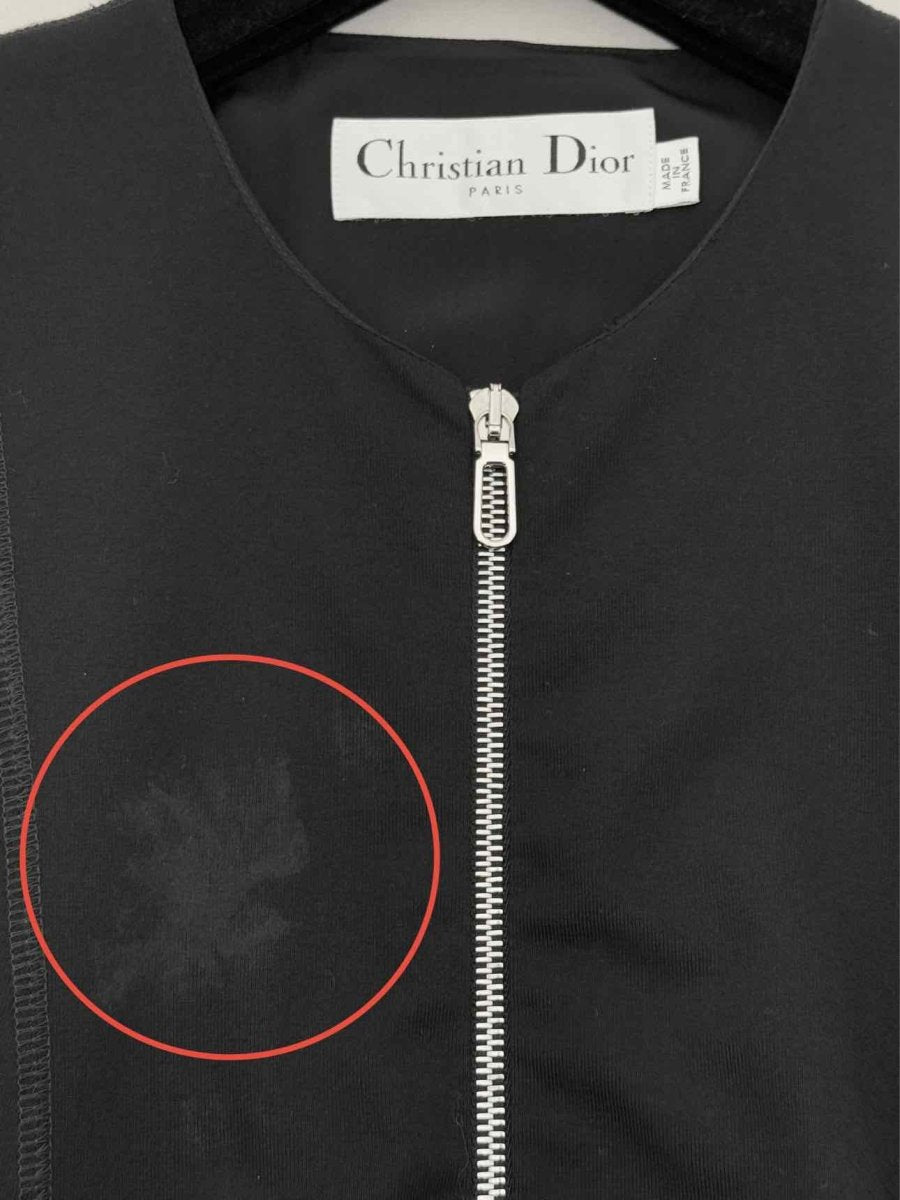 Pre - loved CHRISTIAN DIOR Black Size US 2 Short Dress at Reems Closet