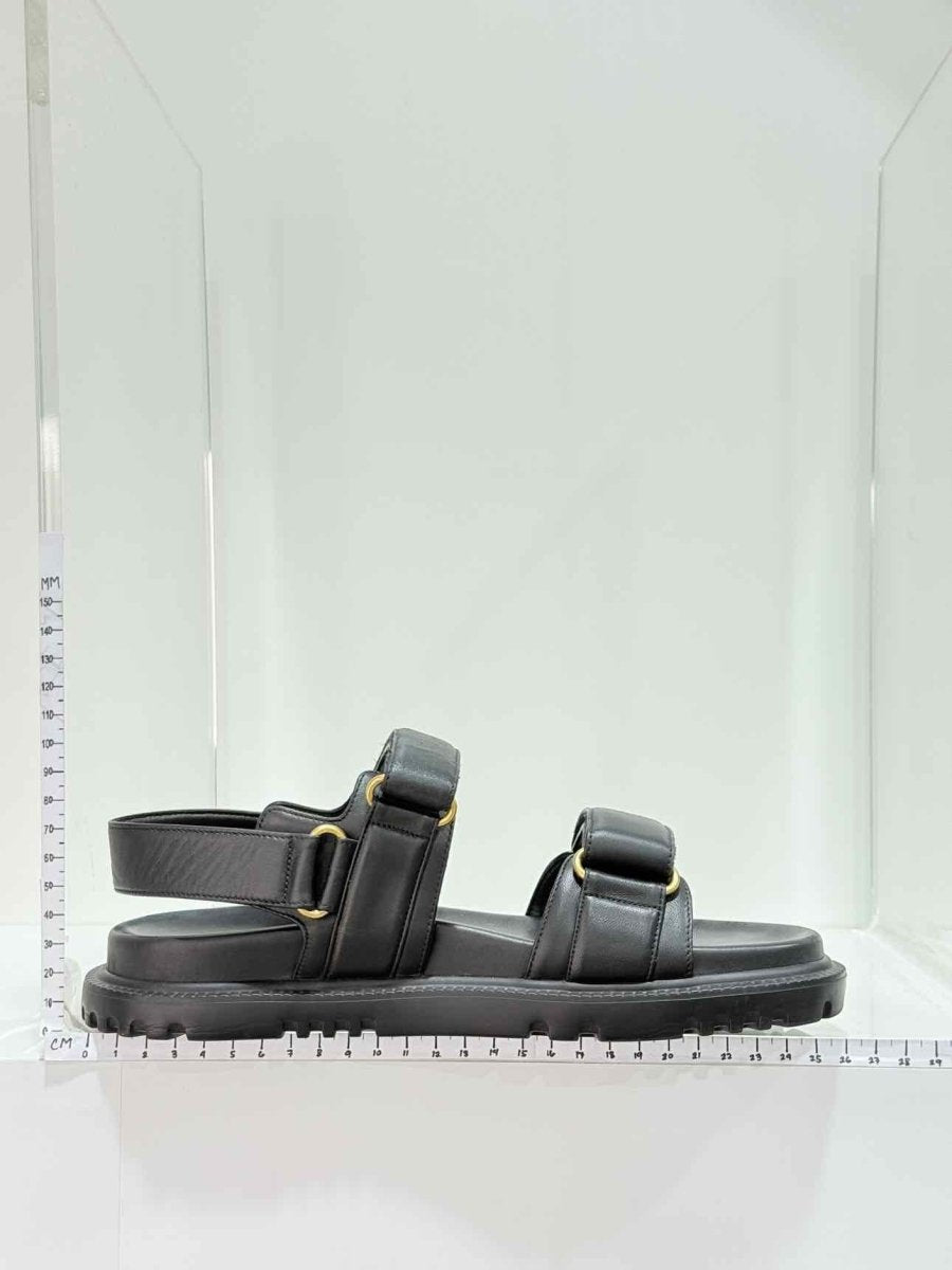 Pre - loved CHRISTIAN DIOR DiorAct Black Size EU 38.5 Sandals at Reems Closet