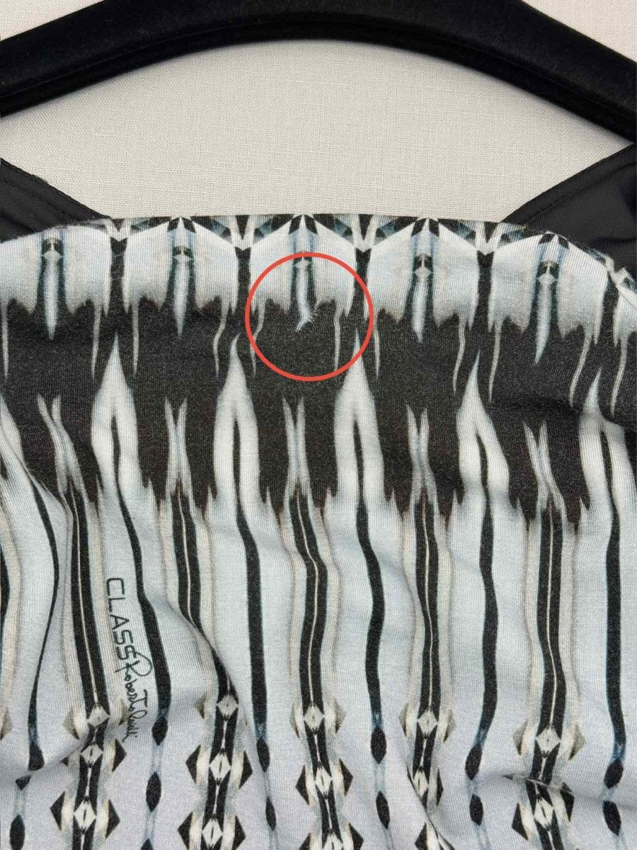 Pre-loved CLASS ROBERTO CAVALLI Size Large Knee Length Dress at Reems Closet
