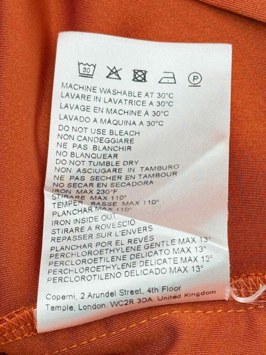 Pre-loved COPERNI Orange Size Medium Short Dress at Reems Closet
