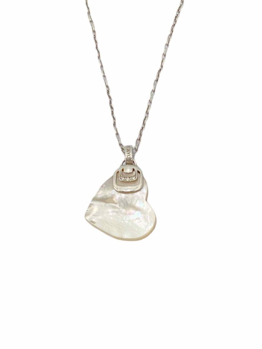 Pre-loved DAMIANI Heart Silver Necklace from Reems Closet