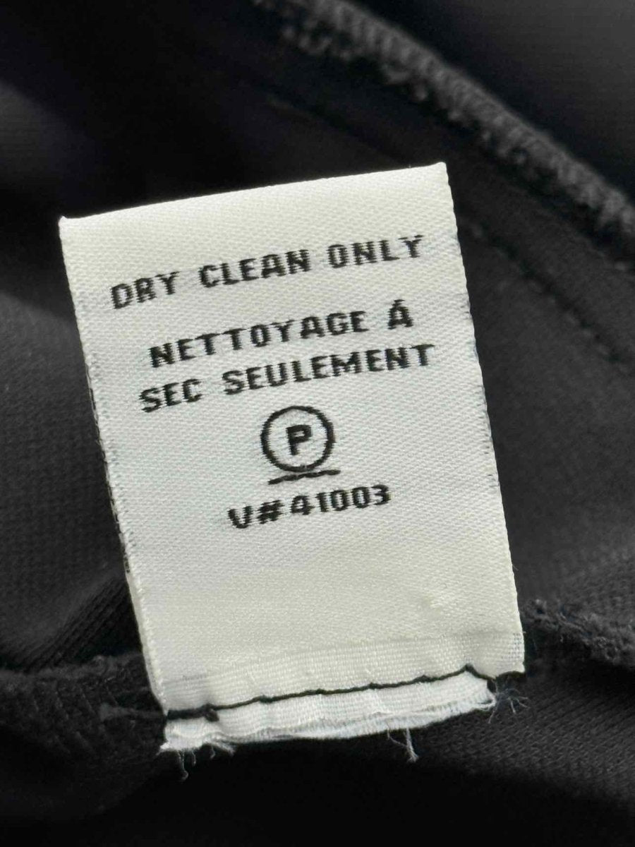 Pre - loved DIANE VON FURSTENBERG Black Size US 14 Short Dress at Reems Closet