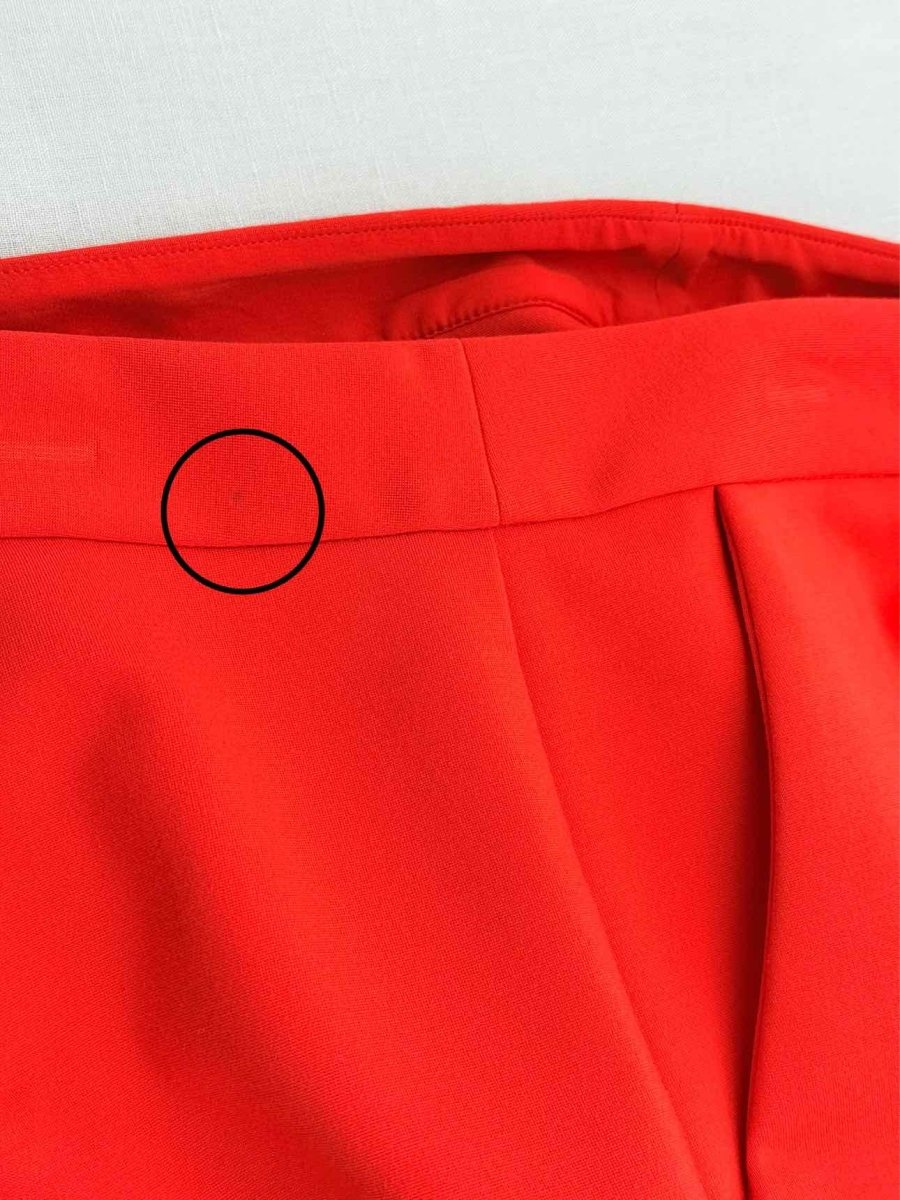 Pre - loved DIANE VON FURSTENBERG Orange Size US 10 Pants at Reems Closet