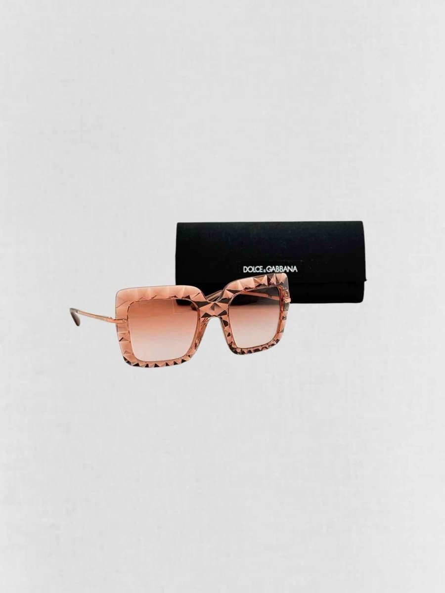 Pre - loved DOLCE & GABBANA Pink Sunglasses at Reems Closet