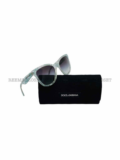 Pre-loved DOLCE & GABBANA Turquoise Sunglasses from Reems Closet