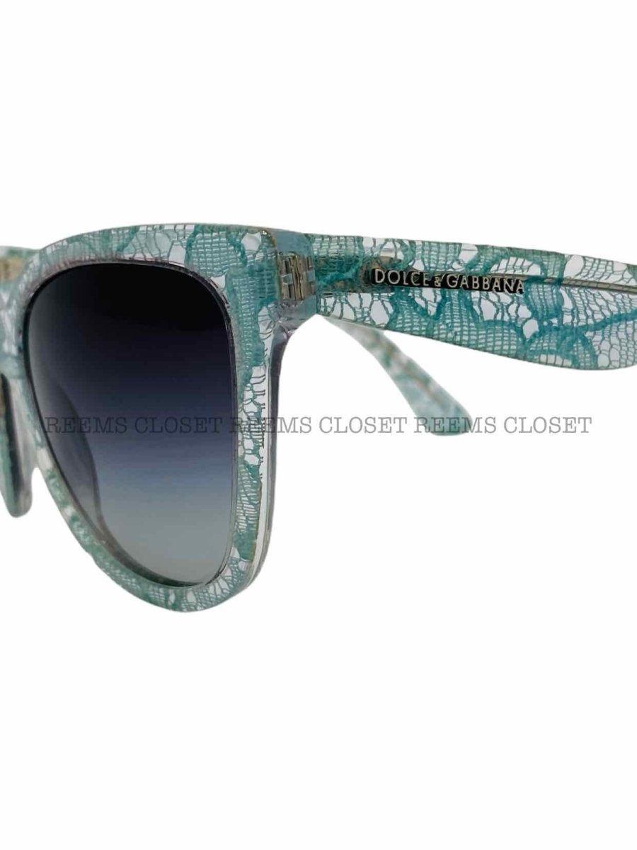 Pre-loved DOLCE & GABBANA Turquoise Sunglasses from Reems Closet
