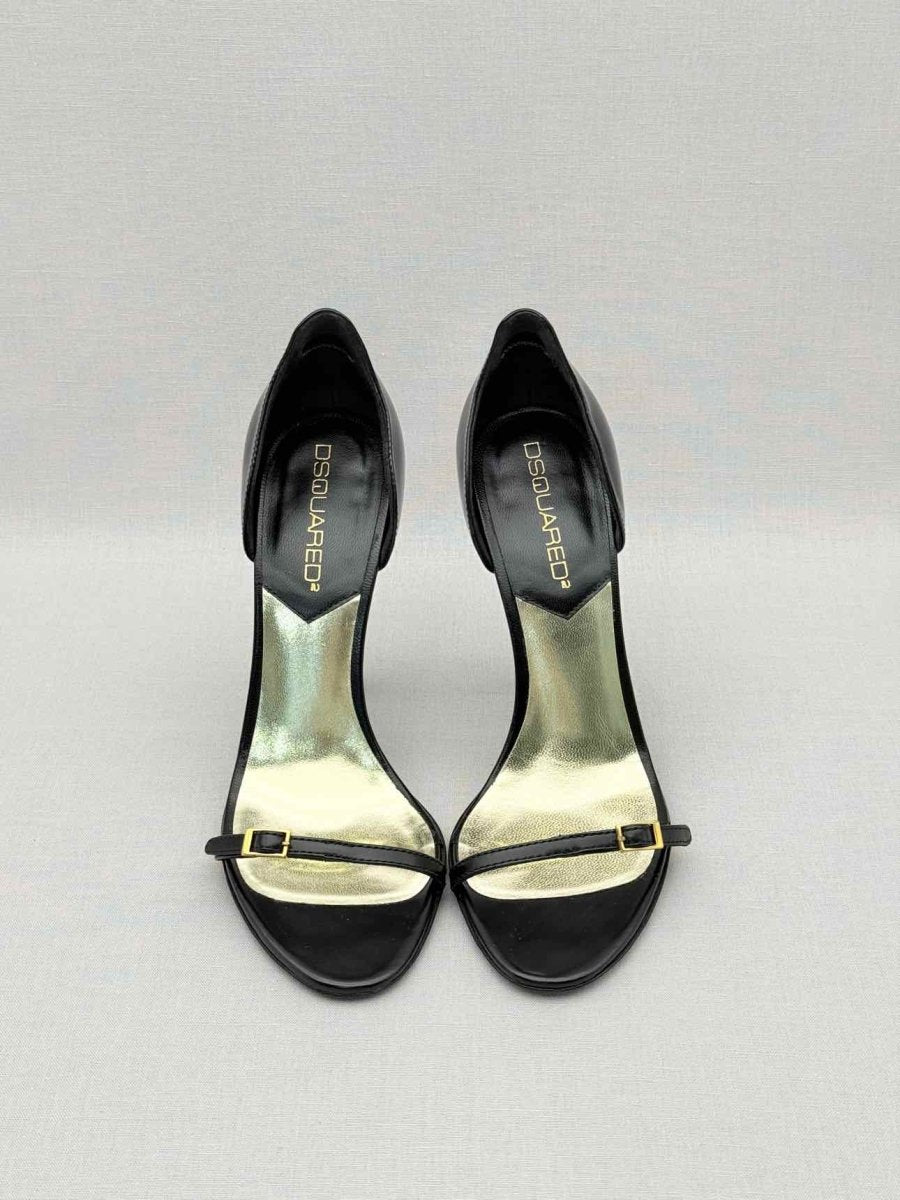 Pre-loved DSQUARED2 Black Size EU 36 Heeled Sandals at Reems Closet