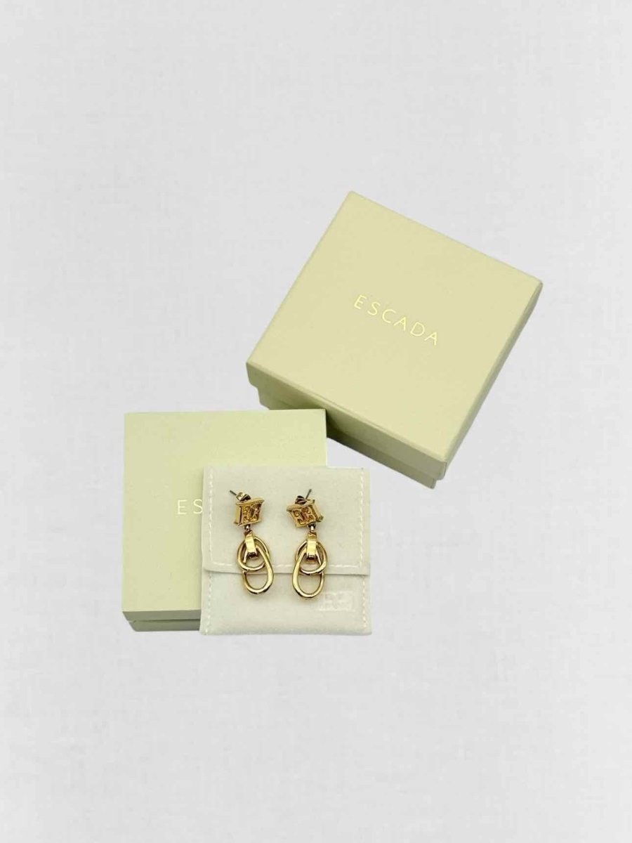 Pre - loved ESCADA Fashion Earrings at Reems Closet