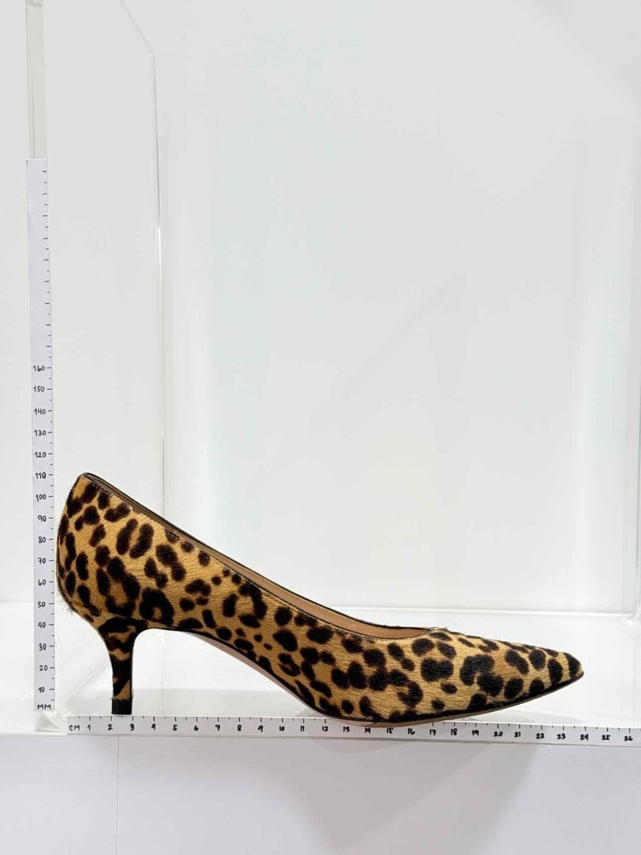 Pre-loved GIANVITO ROSSI Brown & Beige Size EU 35.5 Pumps at Reems Closet
