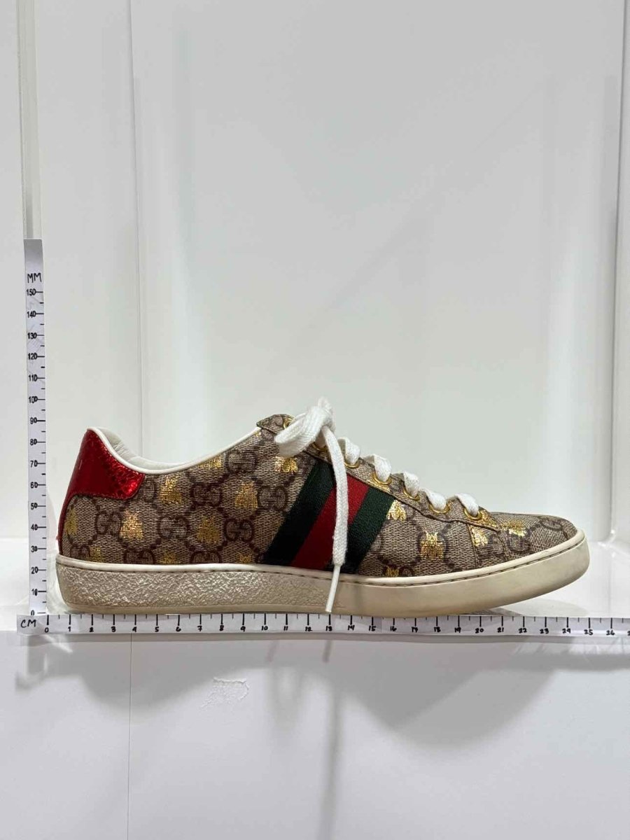Pre - loved GUCCI Ace Beige Multicolor Size EU 36 Sneakers at Reems Closet