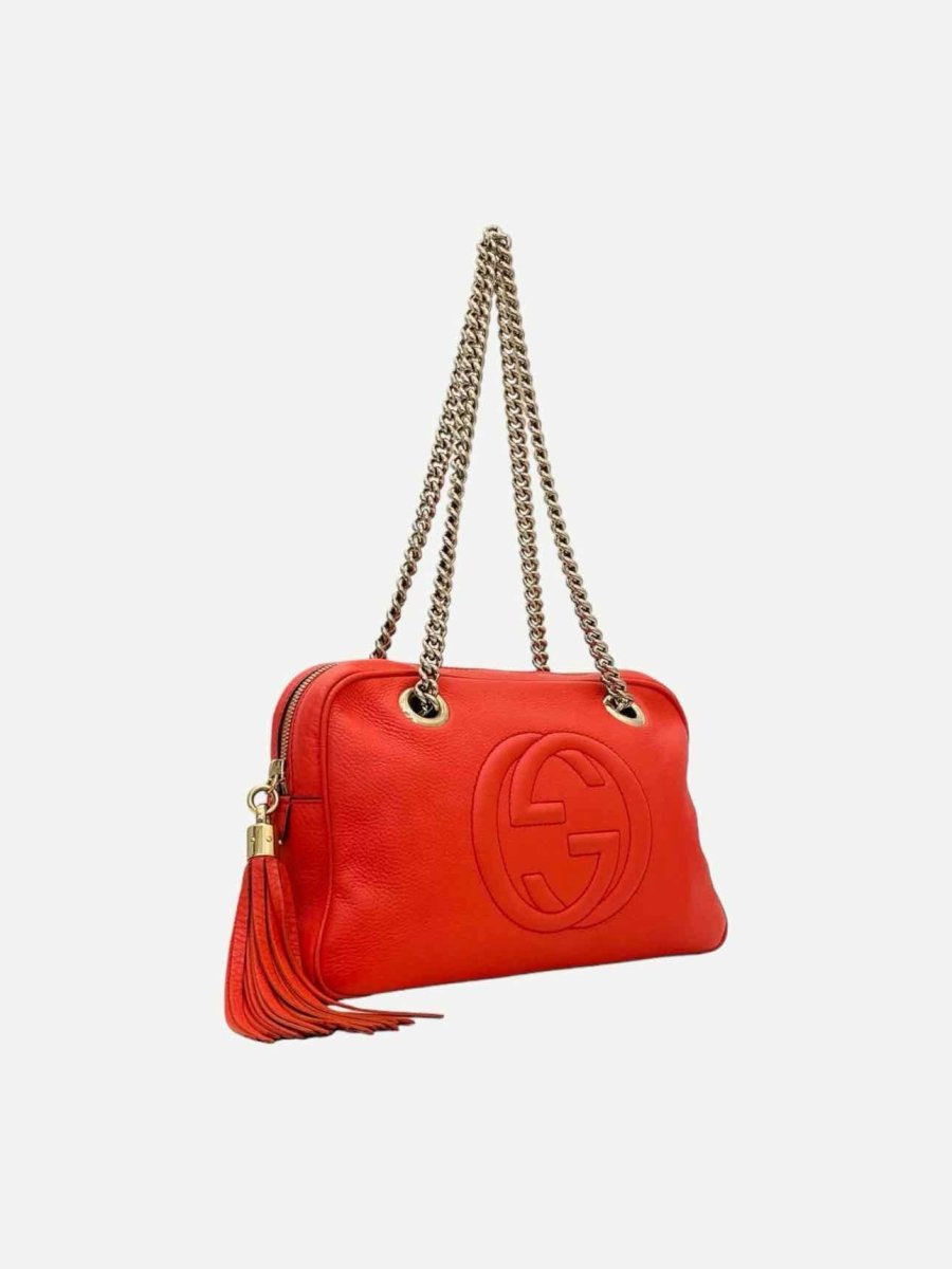 Pre-loved GUCCI Coral Shoulder Bag from Reems Closet