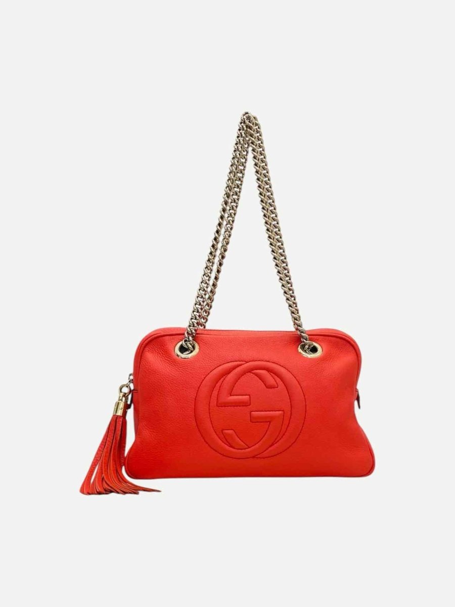 Pre-loved GUCCI Coral Shoulder Bag from Reems Closet