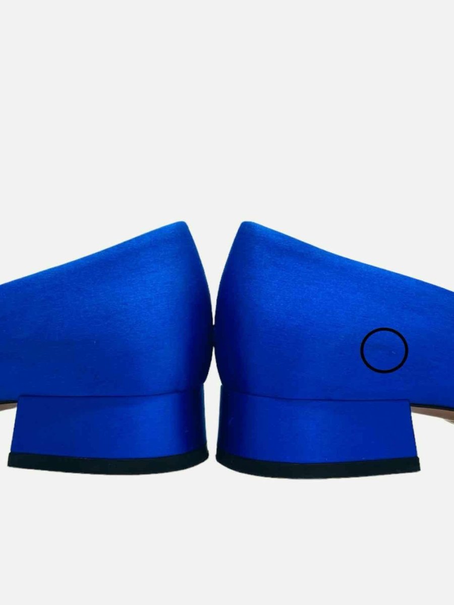 Pre - loved GUCCI GG Crystal Royal Blue Size EU 36 Pumps at Reems Closet