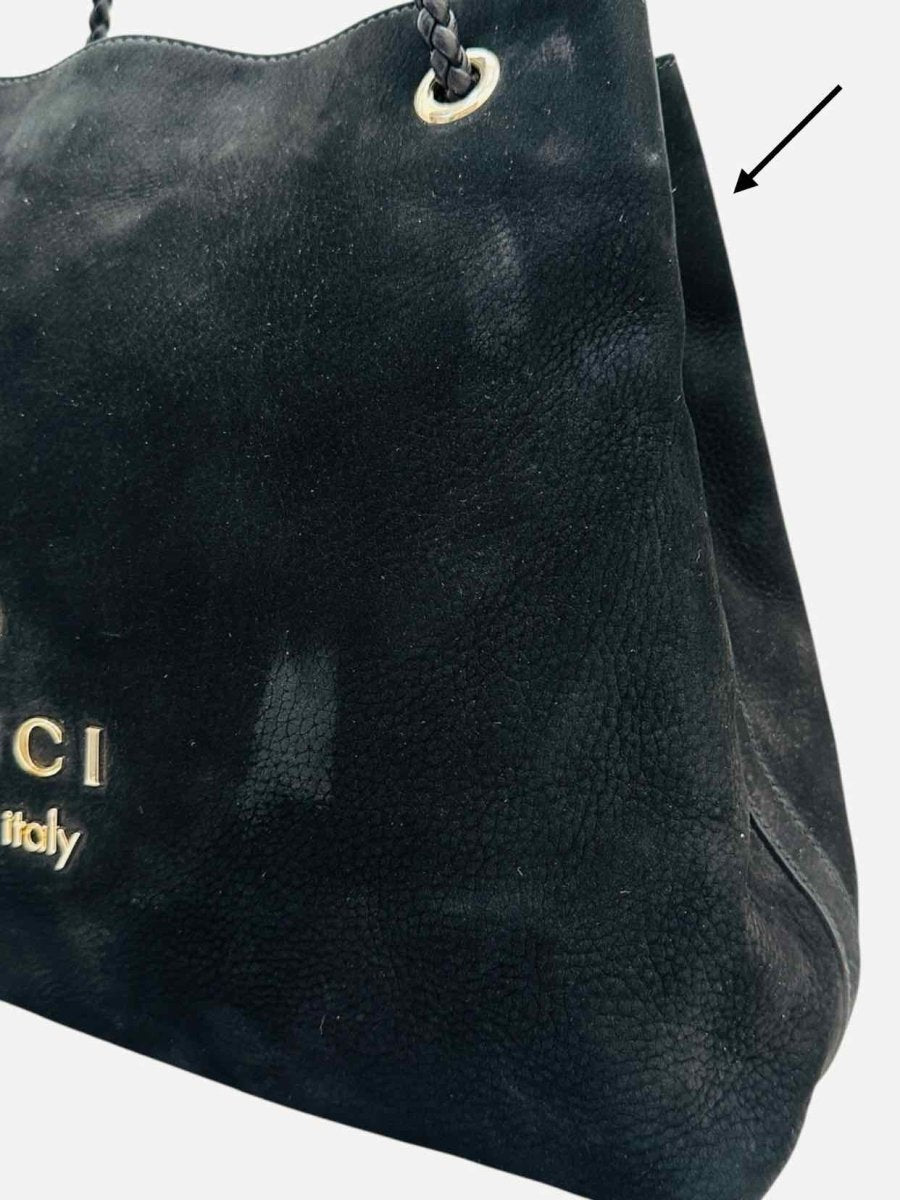 Pre - loved GUCCI Gifford Black Tote Bag at Reems Closet