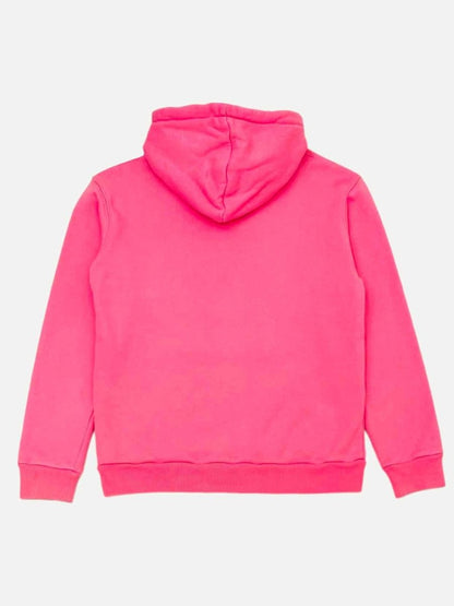 Pre-loved GUCCI Hoodie Pink GG Apple Print Sweatshirt from Reems Closet