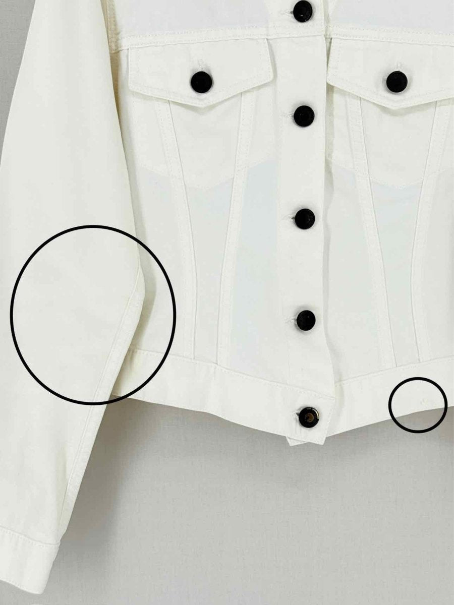 Pre - loved GUCCI White Size US 2 Jacket at Reems Closet