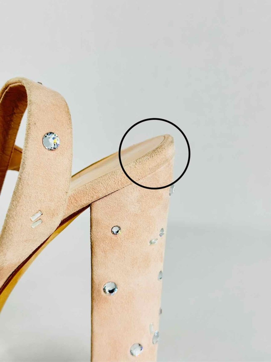 Pre - loved GUISEPPE ZANOTTI Betty Pink Heeled Sandals 41 at Reems Closet