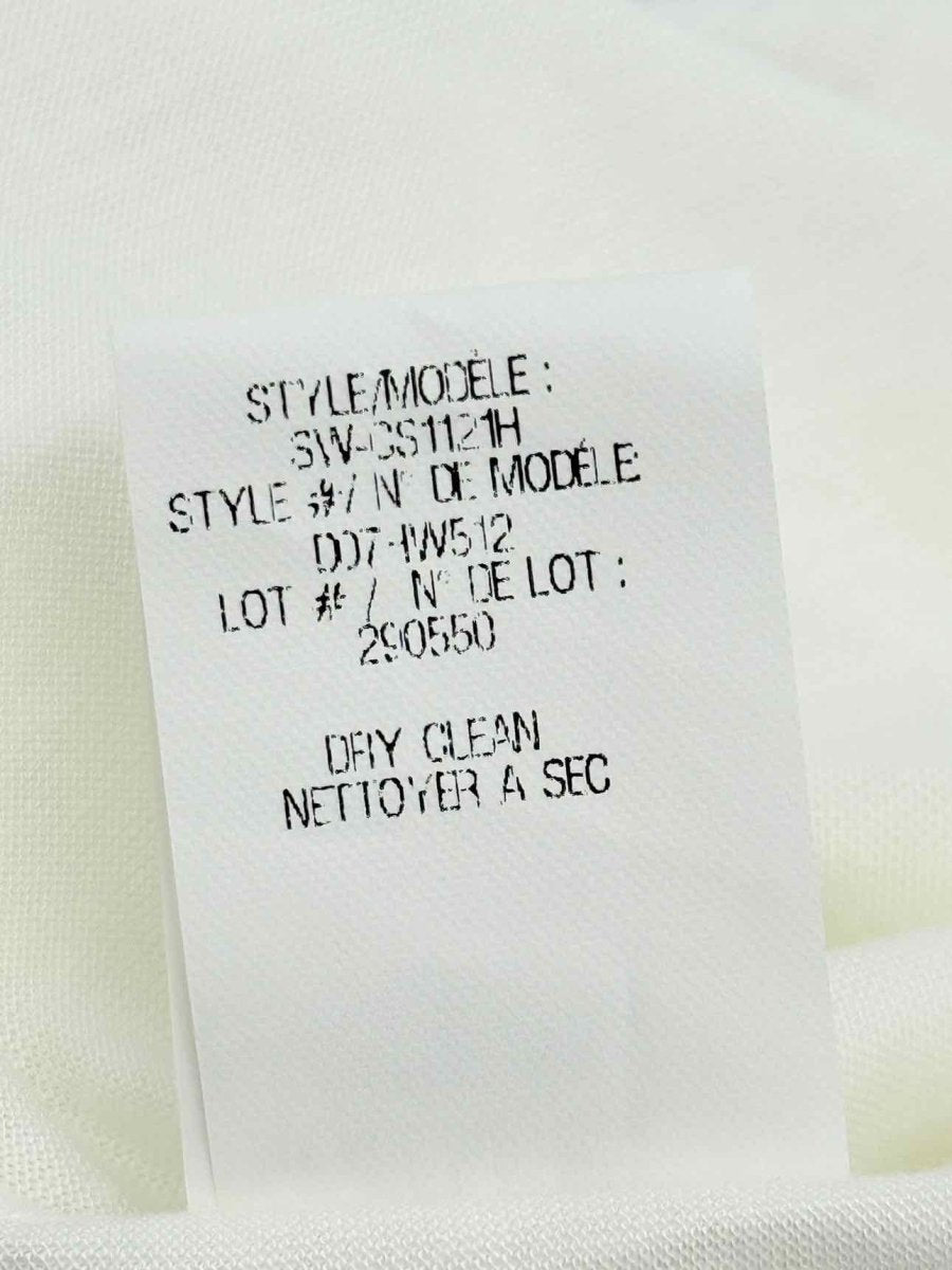Pre - loved HELMUT LANG White Size Small T-shirt at Reems Closet