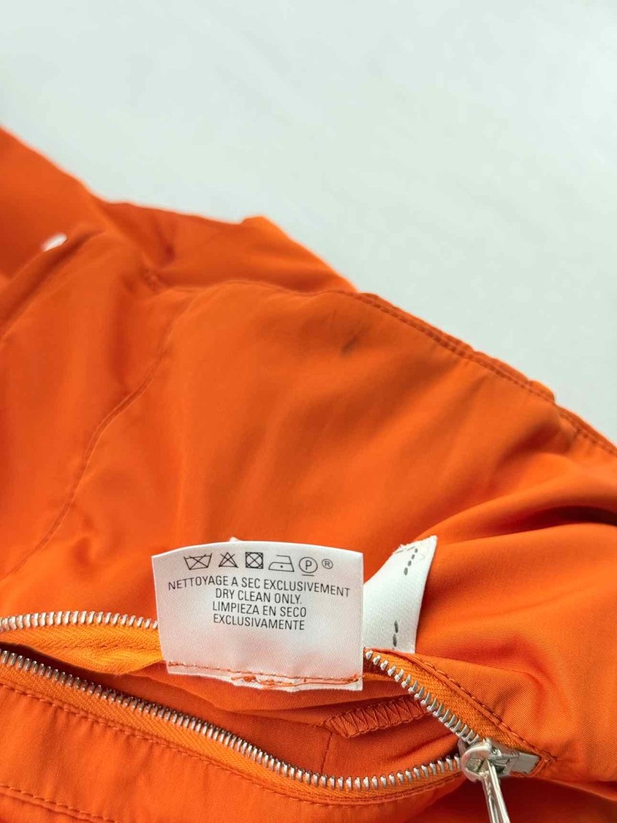 Pre - loved HERMES Puffer Orange Size Small Gilet at Reems Closet