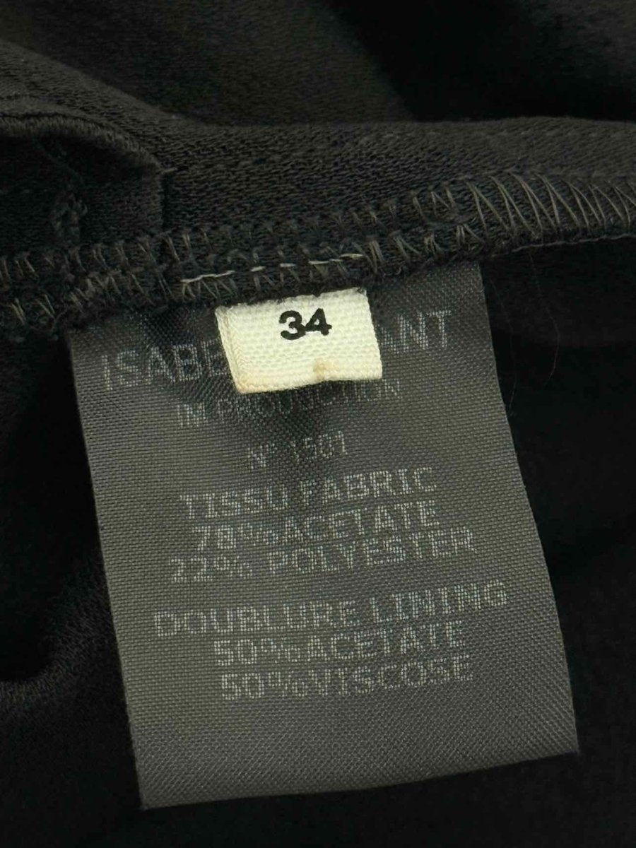 Pre - loved ISABEL MARANT Black Size US 2 Mini Skirt at Reems Closet