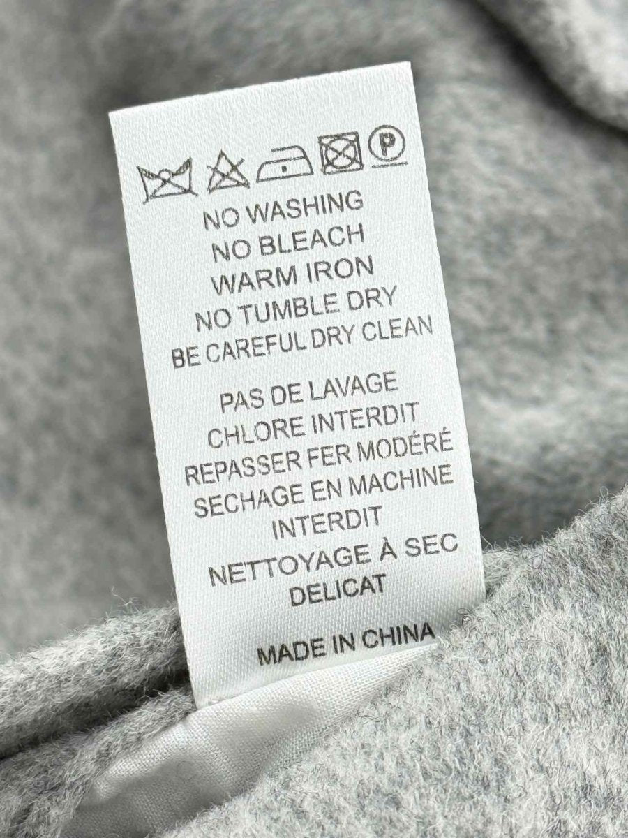 Pre - loved JOSEPH Grey Size US 6 Coat at Reems Closet