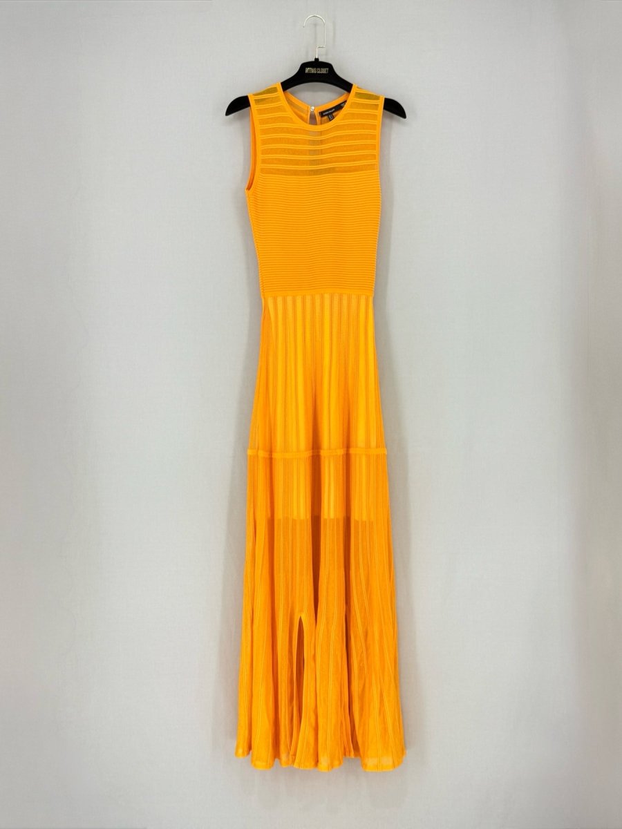 KAREN MILLEN Orange Size Small Long Dress - Reems Closet KAREN MILLEN Orange Size Small Long Dress - Reems Closet