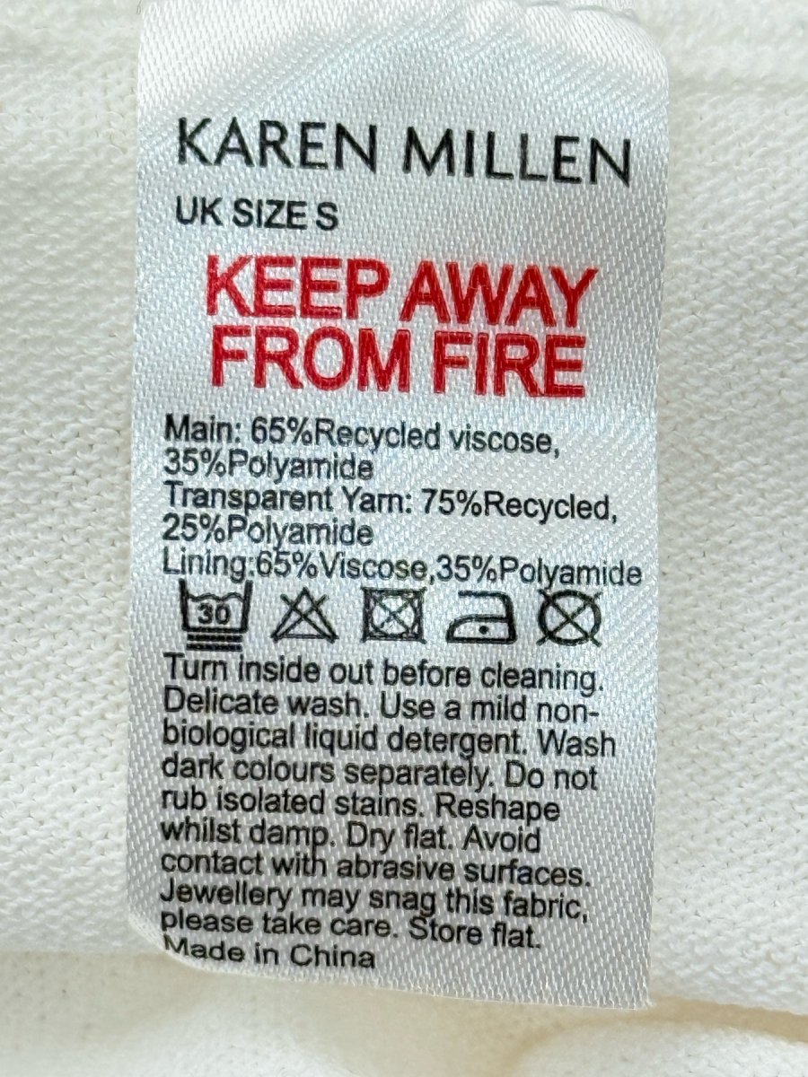 Pre - loved KAREN MILLEN Orange Size Small Long Dress at Reems Closet