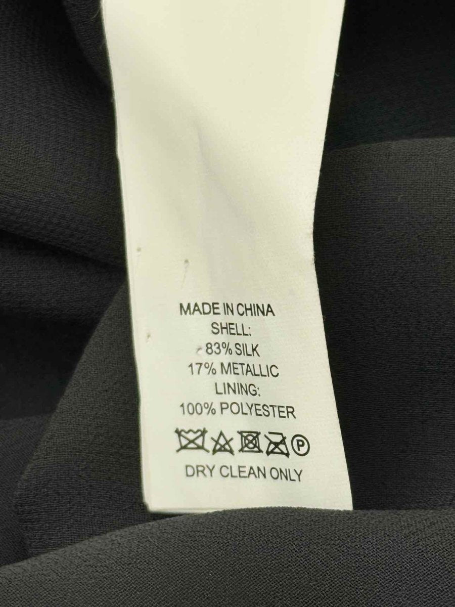 Pre - loved KATE SPADE Blue & Black Leopard Print Size Large Blouse at Reems Closet