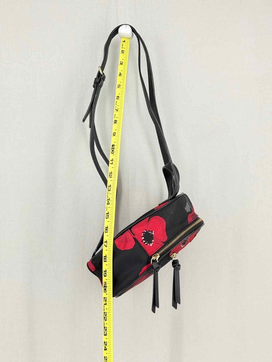 Pre - loved KATE SPADE Bradley Wilson Road Black Poppy Backpack at Reems Closet