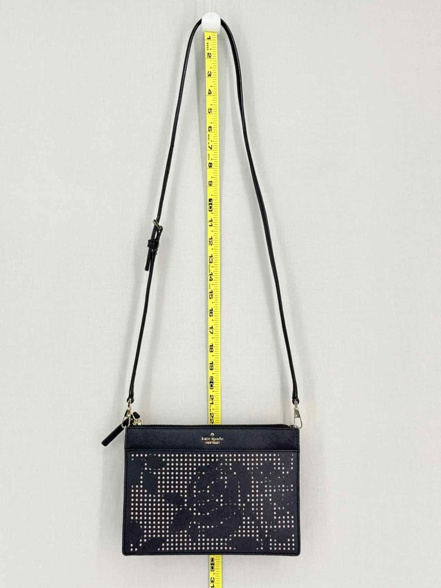 Pre-loved KATE SPADE Cameron Street Clarise Black Crossbody at Reems Closet