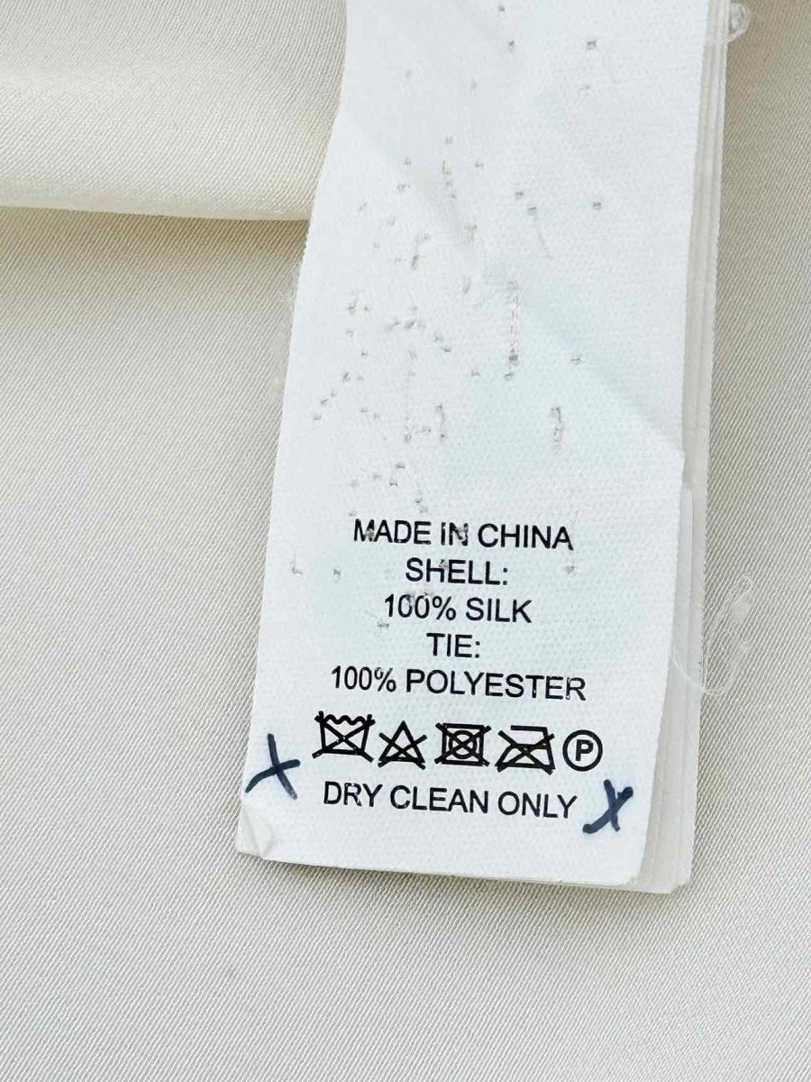 Pre - loved KATE SPADE Cream w/ Black Size Large Top at Reems Closet