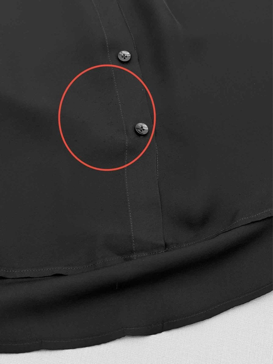 Pre - loved L'AGENCE Black Size Large Shirt at Reems Closet