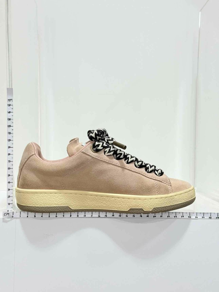 Pre - loved LANVIN Curb Lite Pink Size EU 38 Sneakers at Reems Closet