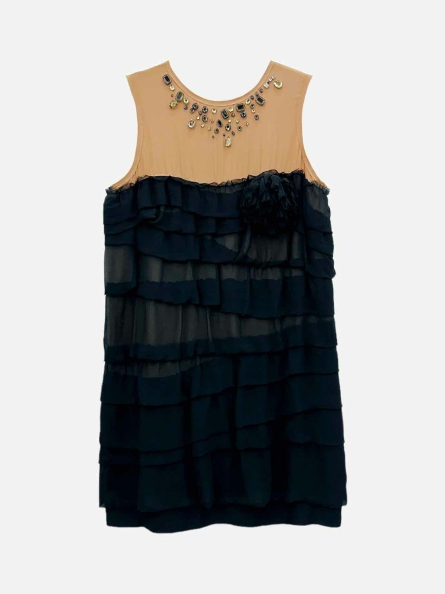 LANVIN FOR H&M Size US 8 Knee Length Dress - Reems Closet LANVIN FOR H&M Size US 8 Knee Length Dress - Reems Closet