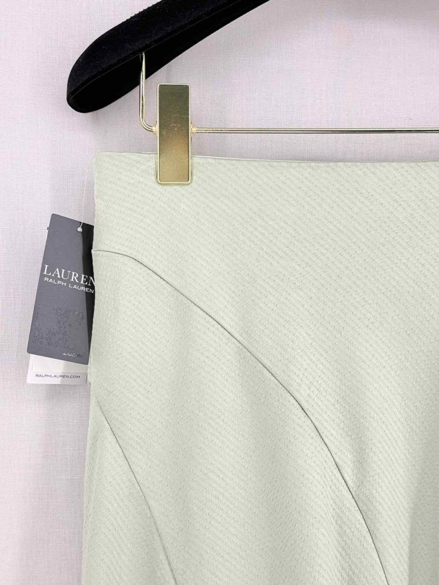 Pre-loved LAUREN RALPH LAUREN Mint Green Size US 4 Midi Skirt at Reems Closet