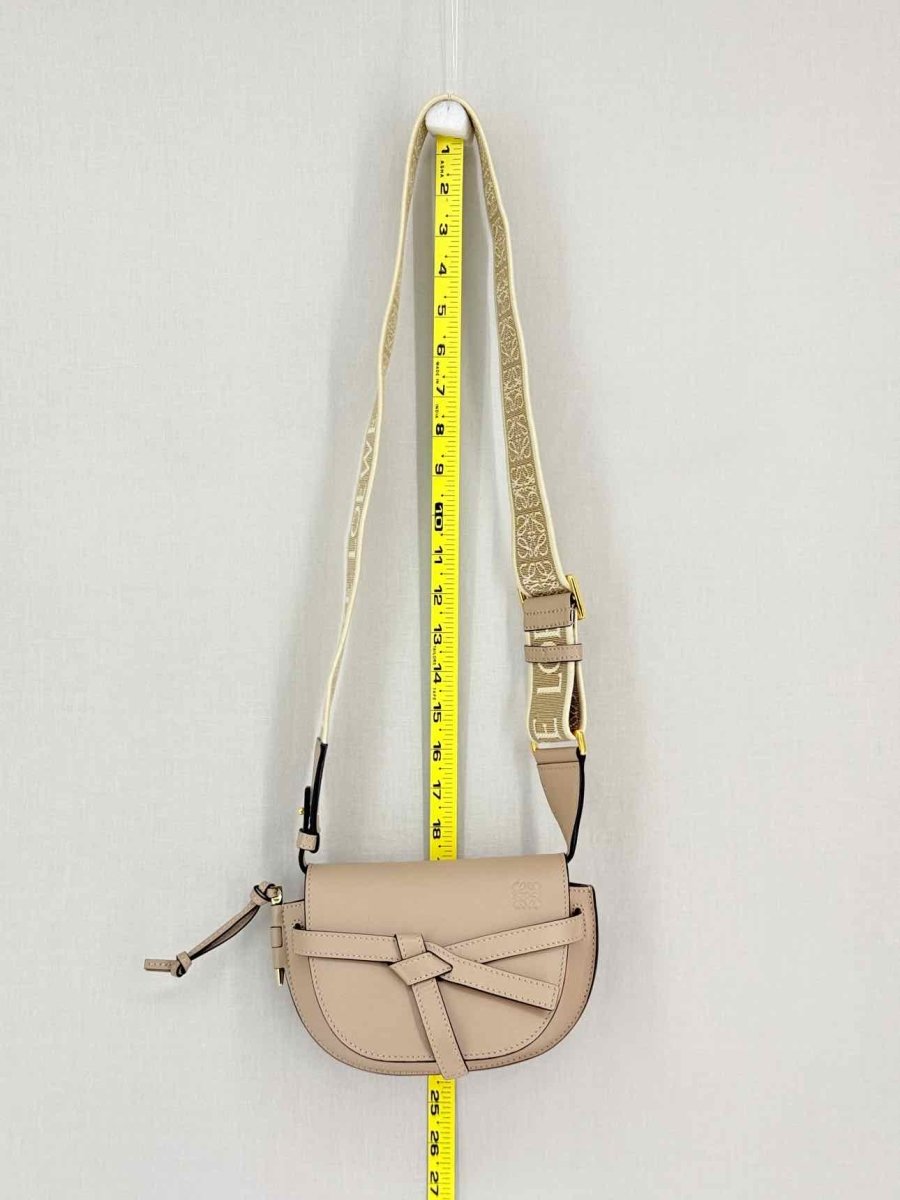 Pre-loved LOEWE Gate Beige Shoulder Bag at Reems Closet