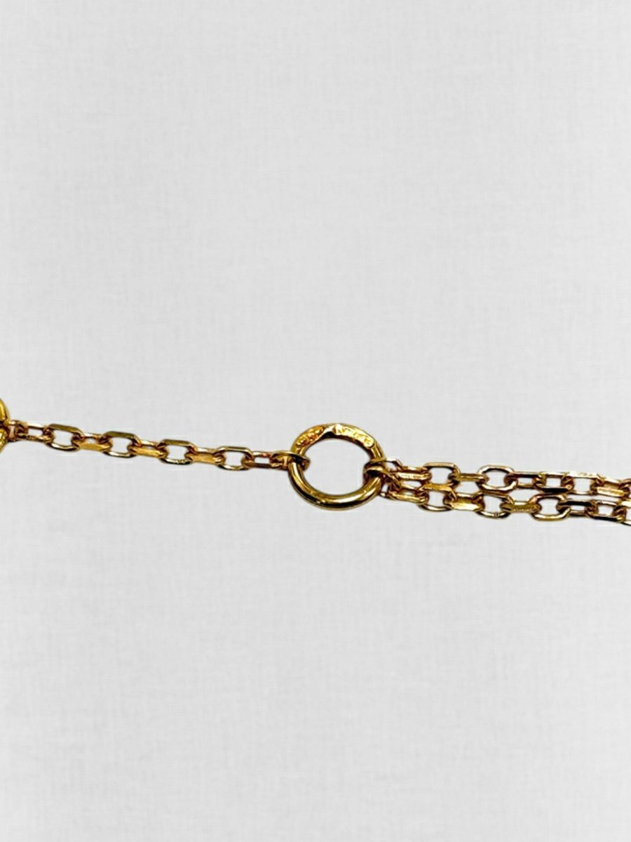 Pre - loved LORENZO UNGARI Cluster Pendant Bracelet at Reems Closet