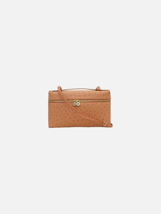 Pre-loved LORO PIANA Extra Pocket L27 Peach Handbag from Reems Closet