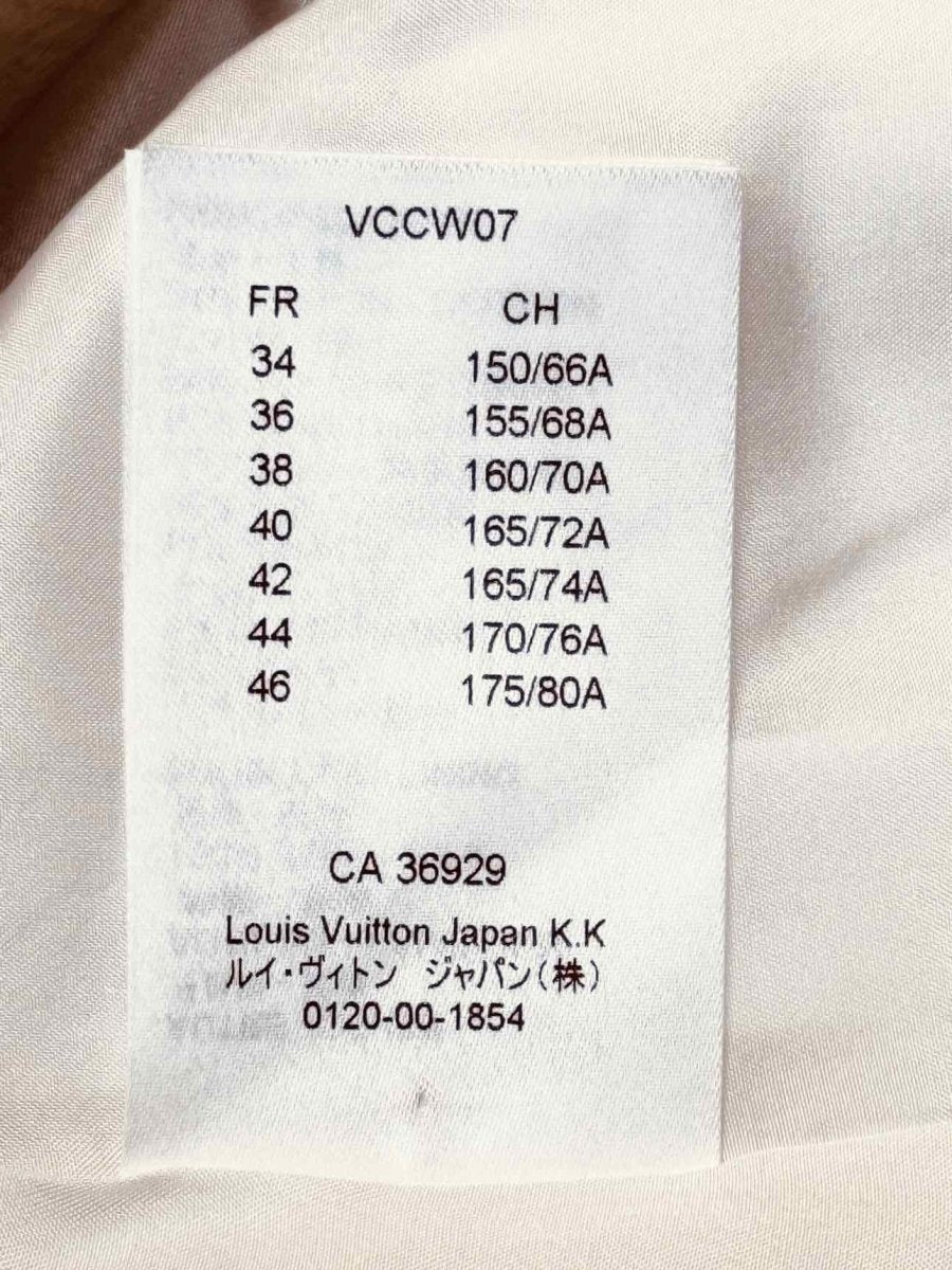 Pre - loved LOUIS VUITTON Belted White Skirt at Reems Closet