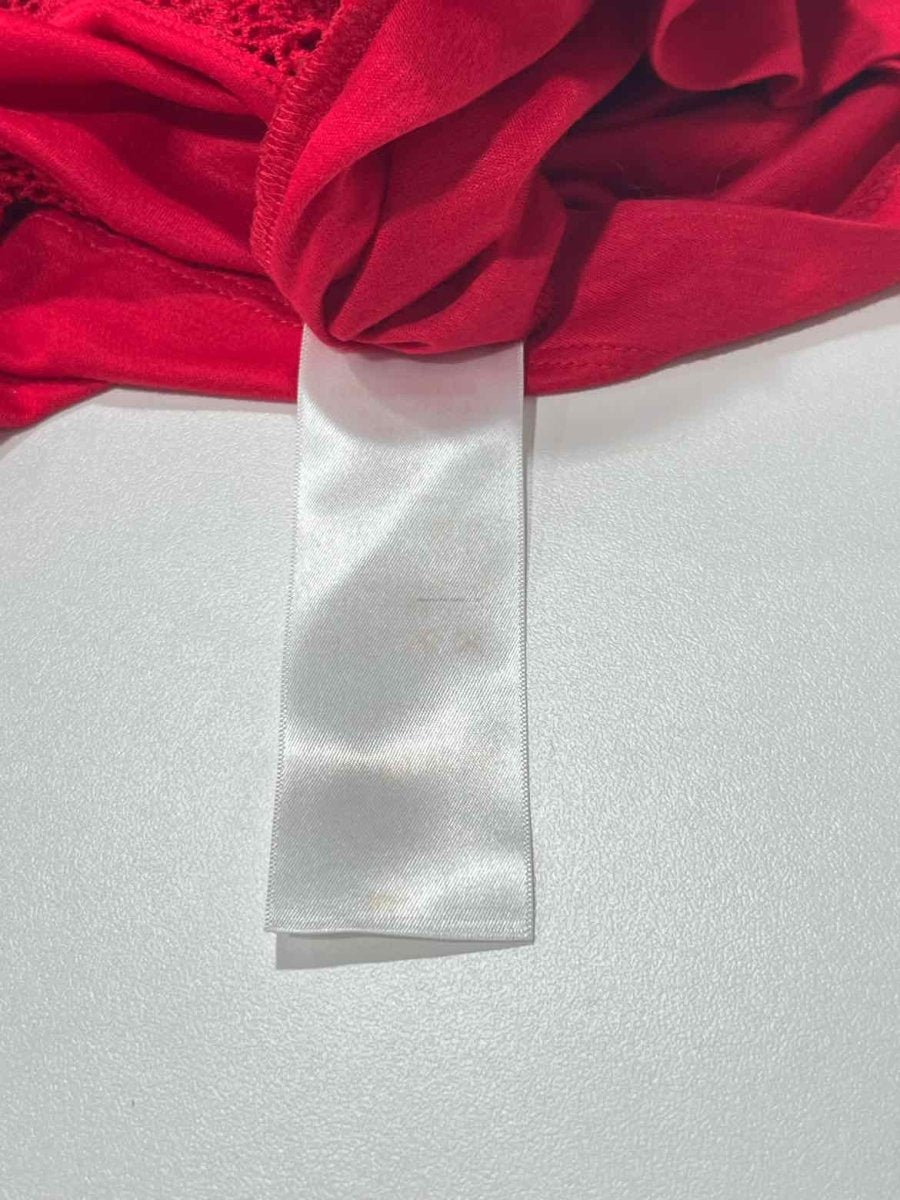 Pre - loved LOUIS VUITTON Loose Fit Red Top at Reems Closet