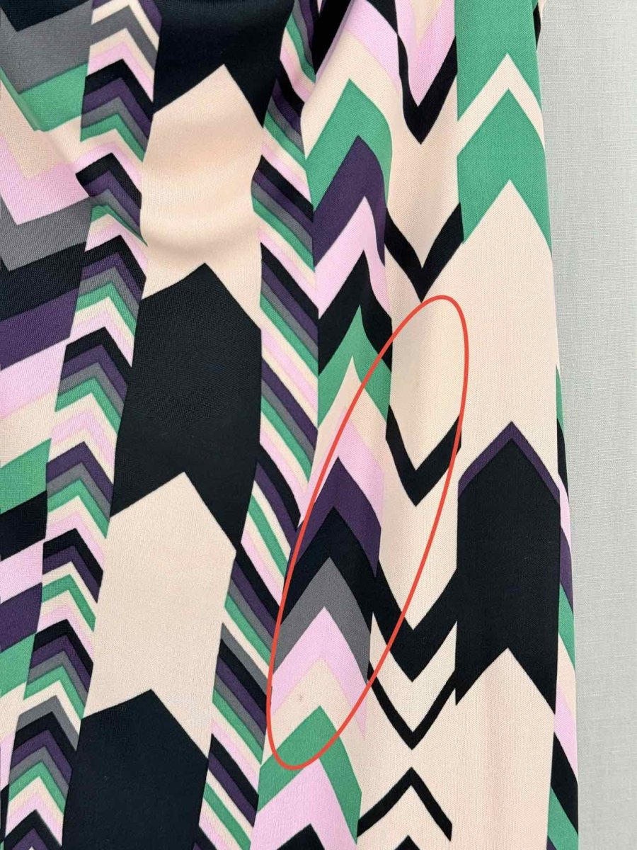 Pre-loved M MISSONI Pink Multicolor Size Medium Short Dress at Reems Closet
