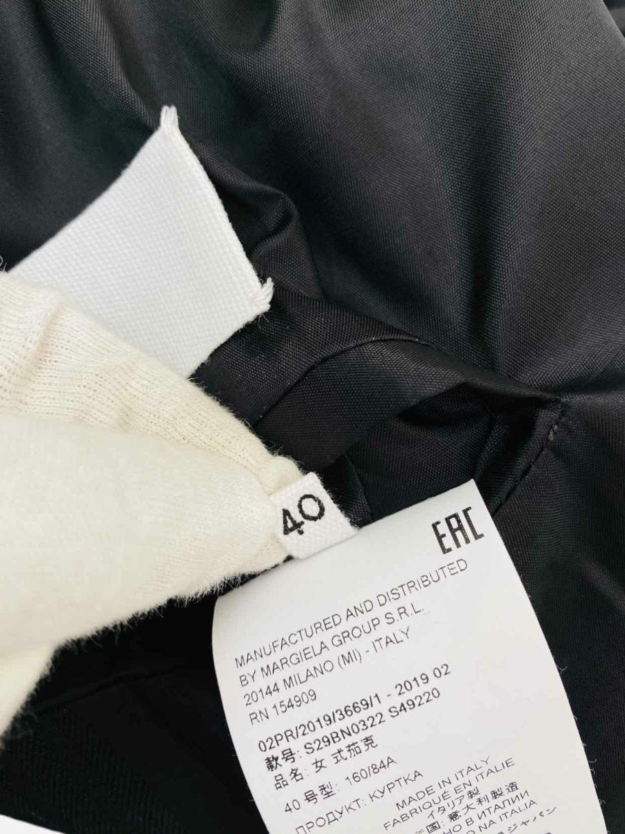 Pre - loved MAISON MARGIELA Black Size Medium Jacket at Reems Closet