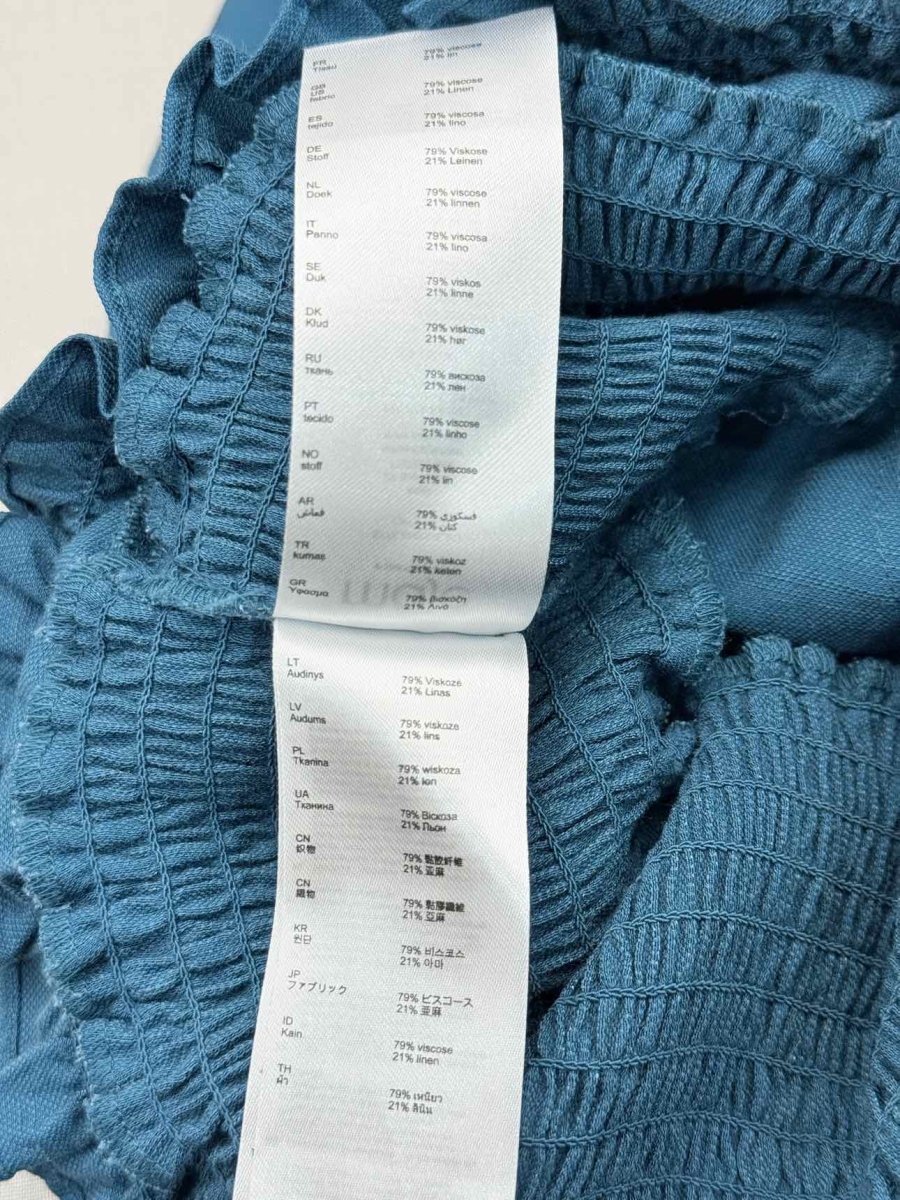 Pre - loved MAJE Ilanda Blue Size US 4 Playsuit at Reems Closet