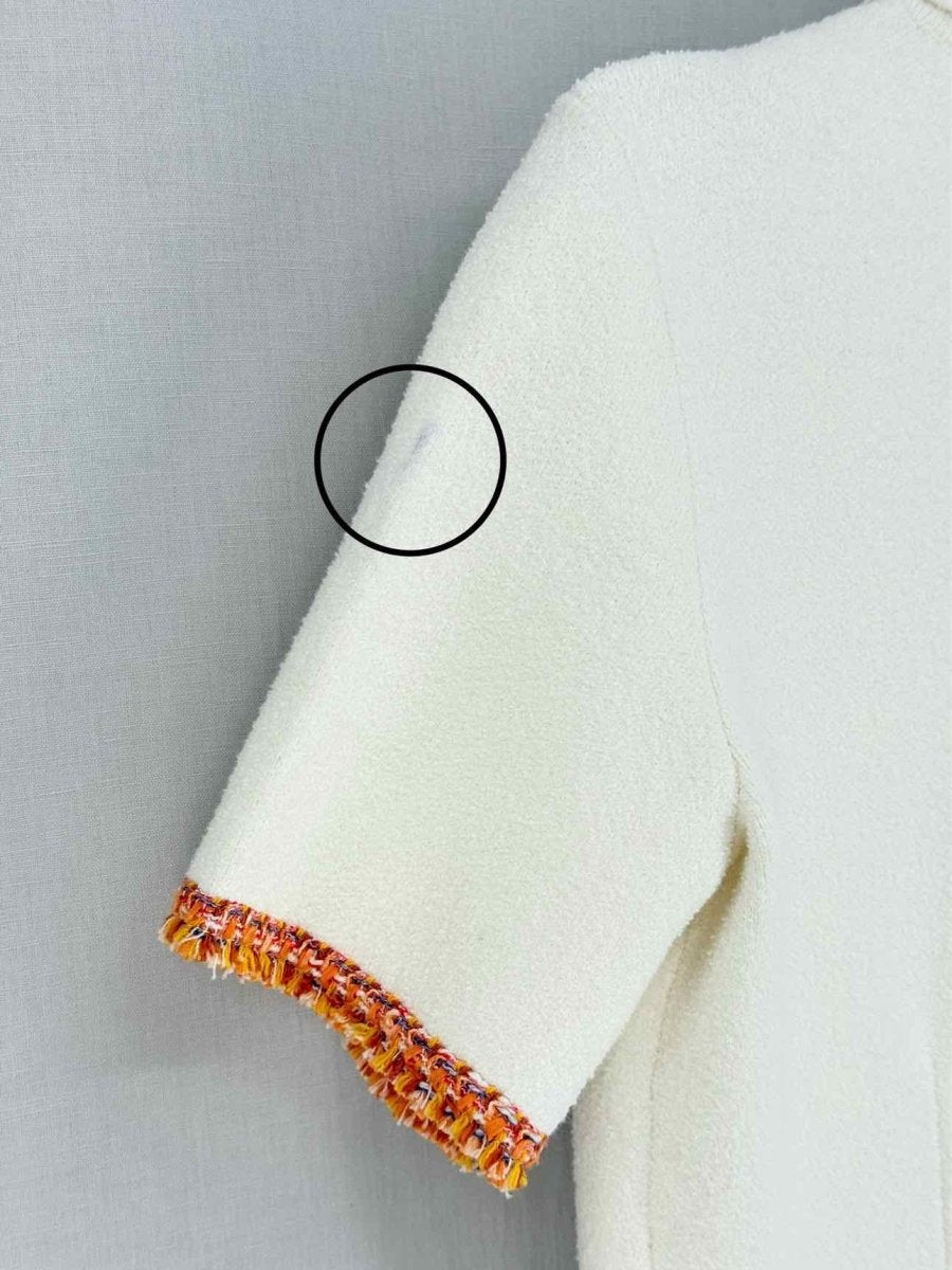 Pre - loved MAJE Risal Cream Size US 4 Short Dress at Reems Closet