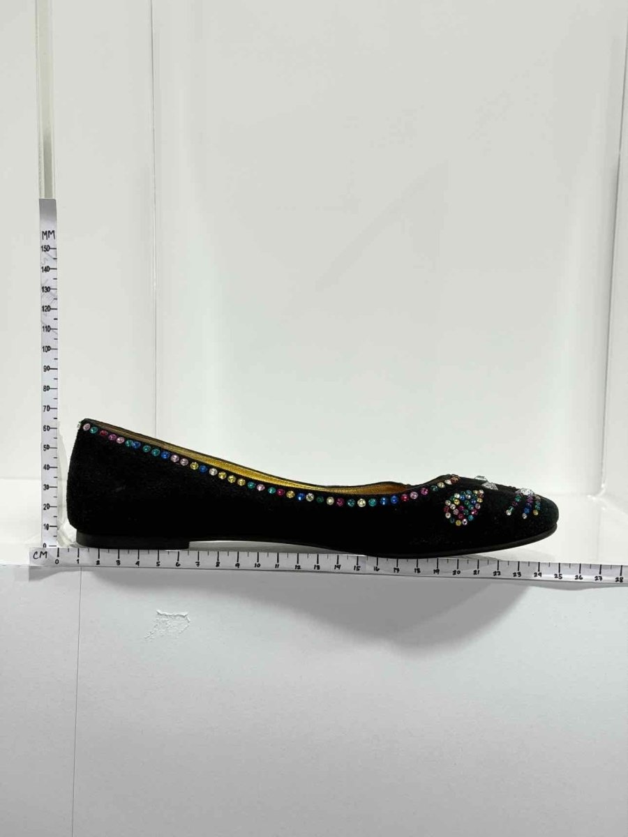 Pre - loved MARC BY MARC JACOBS Black Multicolor Ballet Flats 37.5 at Reems Closet