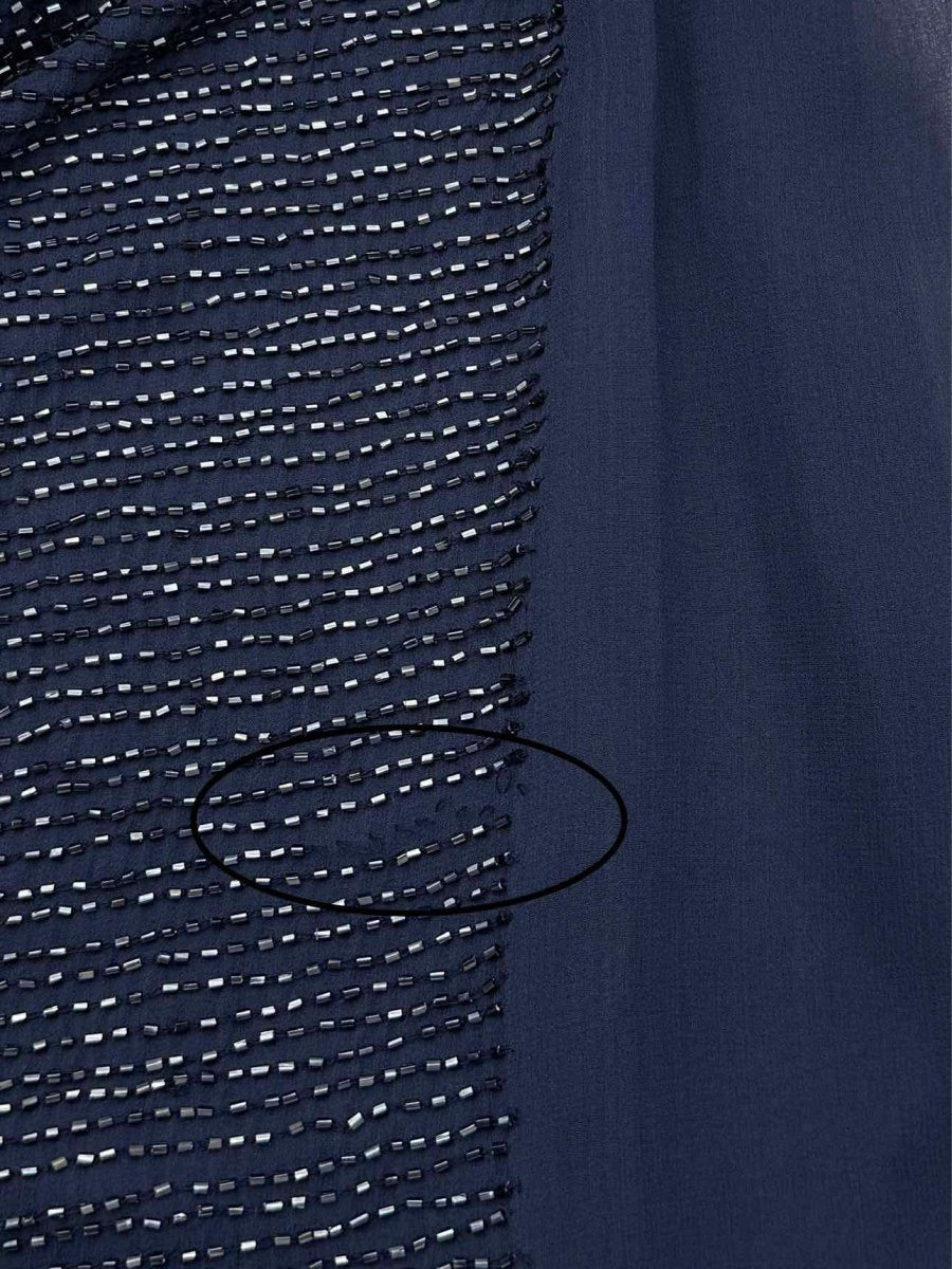 Pre-loved MARINA RINALDI Navy Blue Long Dress at Reems Closet