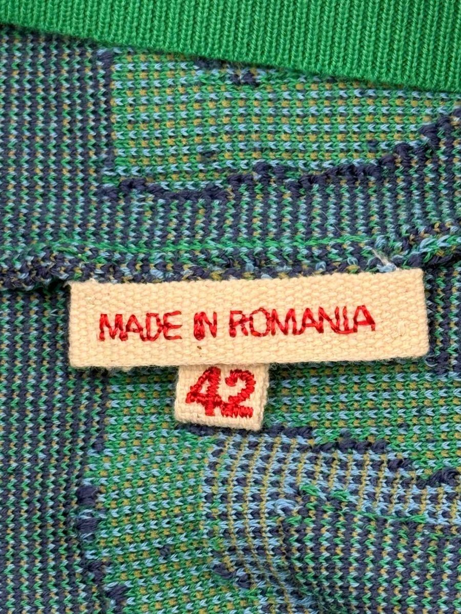 Pre - loved MARNI Green Multicolor Printed Size US 10 Jumper at Reems Closet