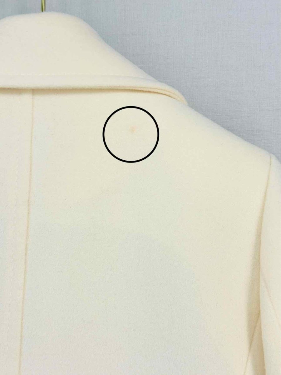 Pre - loved MAX & CO Cream Size US 2 Coat at Reems Closet