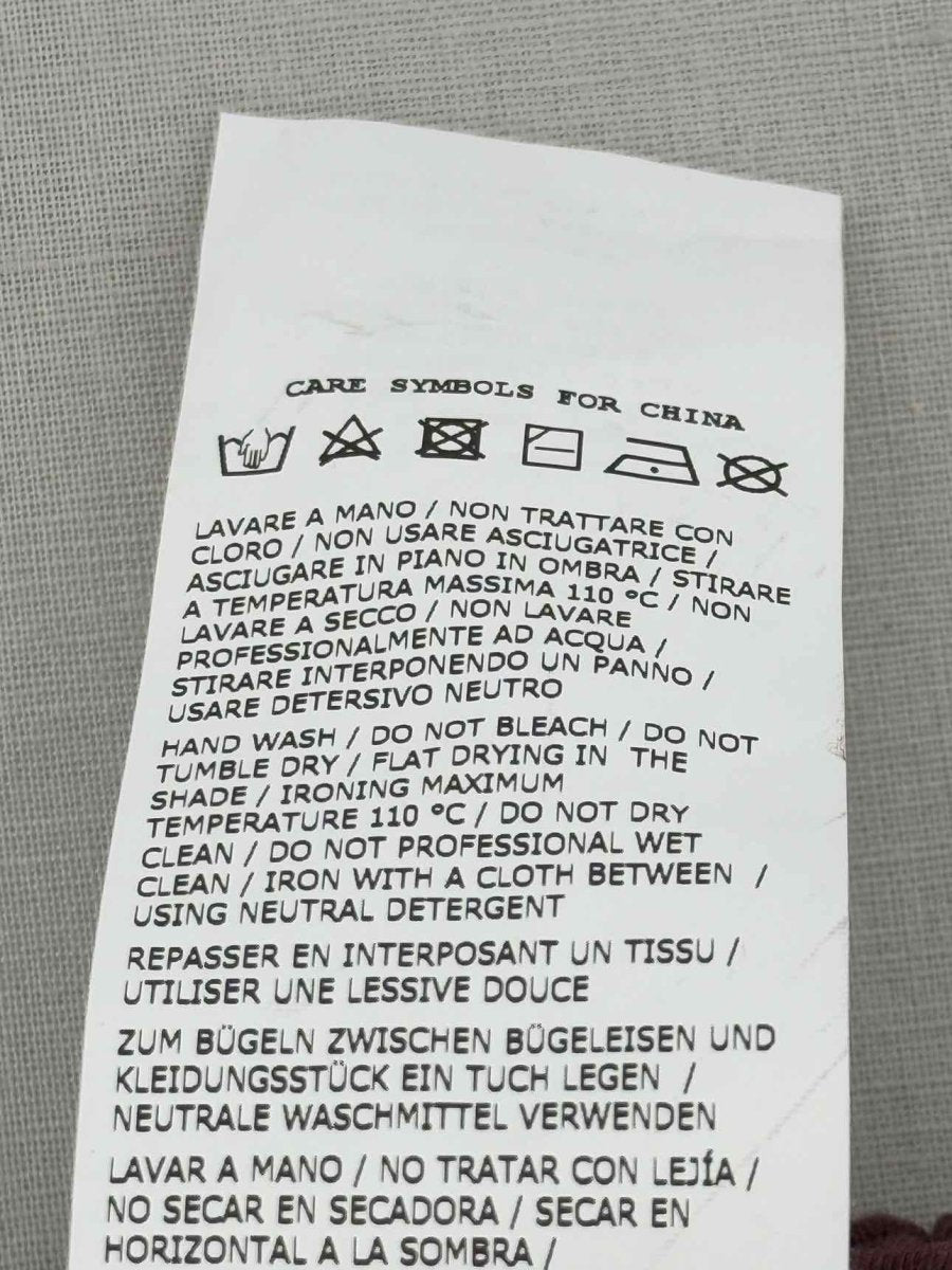 Pre - loved MAX MARA Burgundy Size Medium Midi Dress at Reems Closet